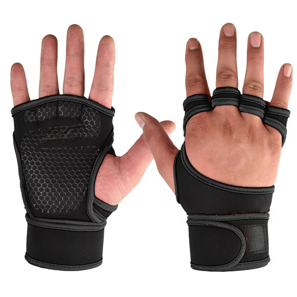 Non-Slip Gym Gloves I Breathable & Protective Workout Gloves