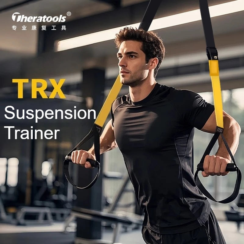 Entrenador de Suspensión TRX Ajustable I Full Body Training en Casa o Gimnasio