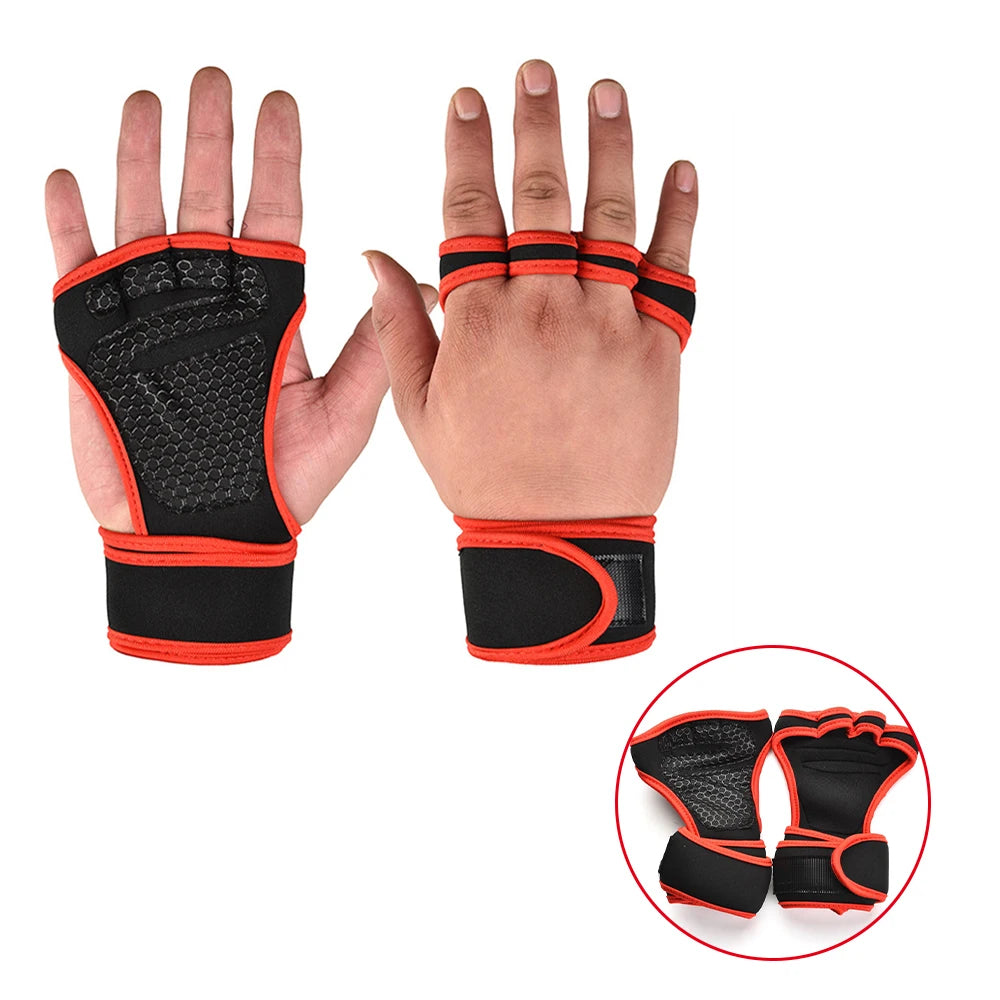 Non-Slip Gym Gloves I Breathable & Protective Workout Gloves
