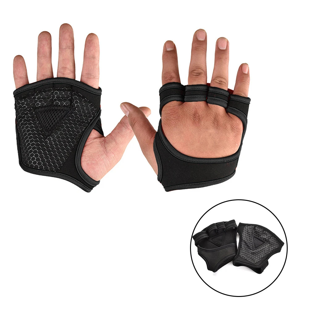 Non-Slip Gym Gloves I Breathable & Protective Workout Gloves
