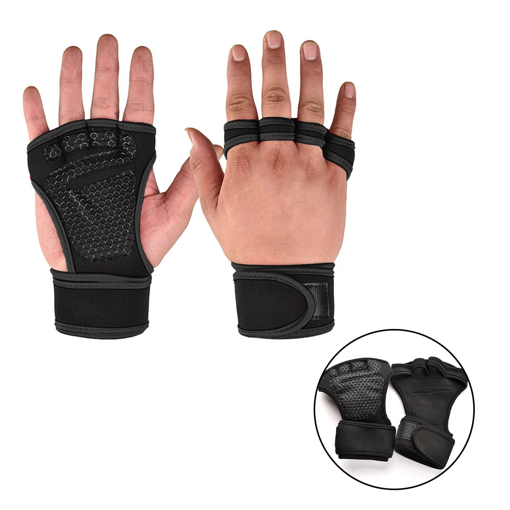 Non-Slip Gym Gloves I Breathable & Protective Workout Gloves