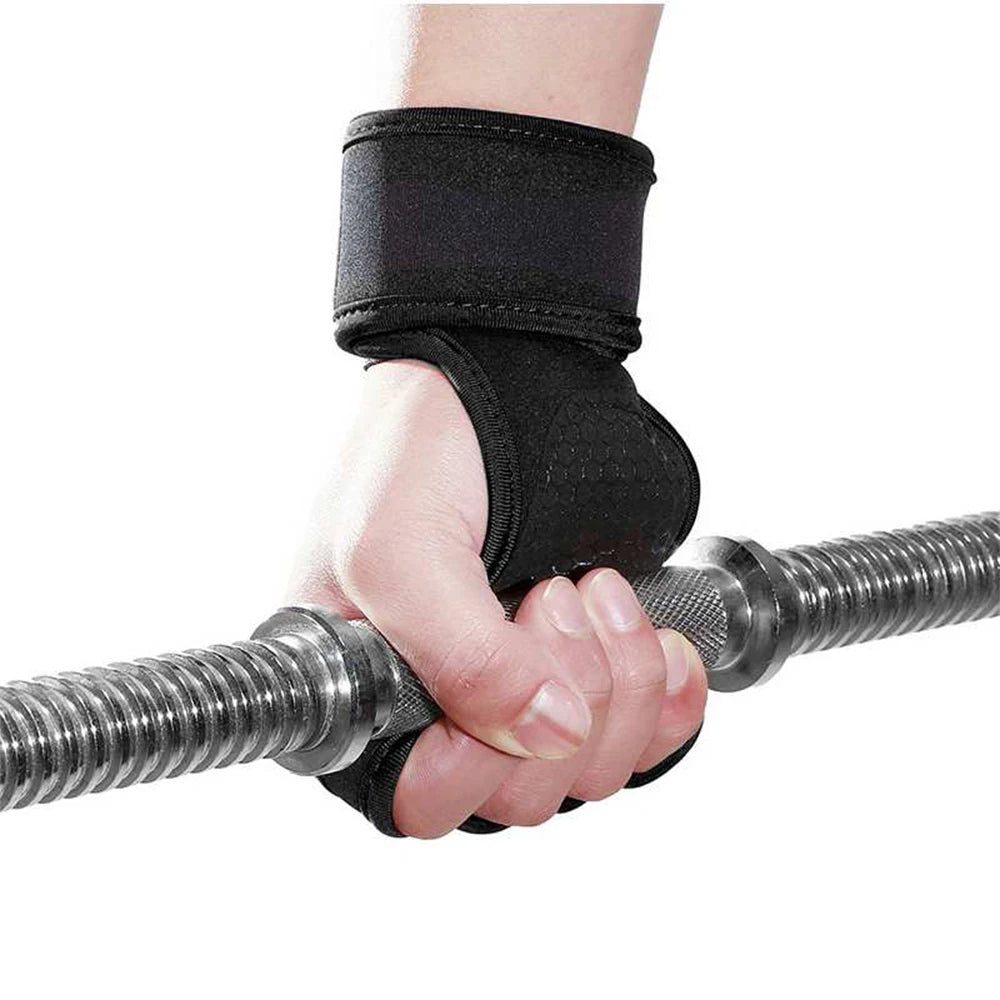 Guantes Deportivos Antideslizantes para Gimnasio I Protección de Muñeca y Palma I Unisex I CrossFit, Levantamiento y Entrenamiento Funcional
