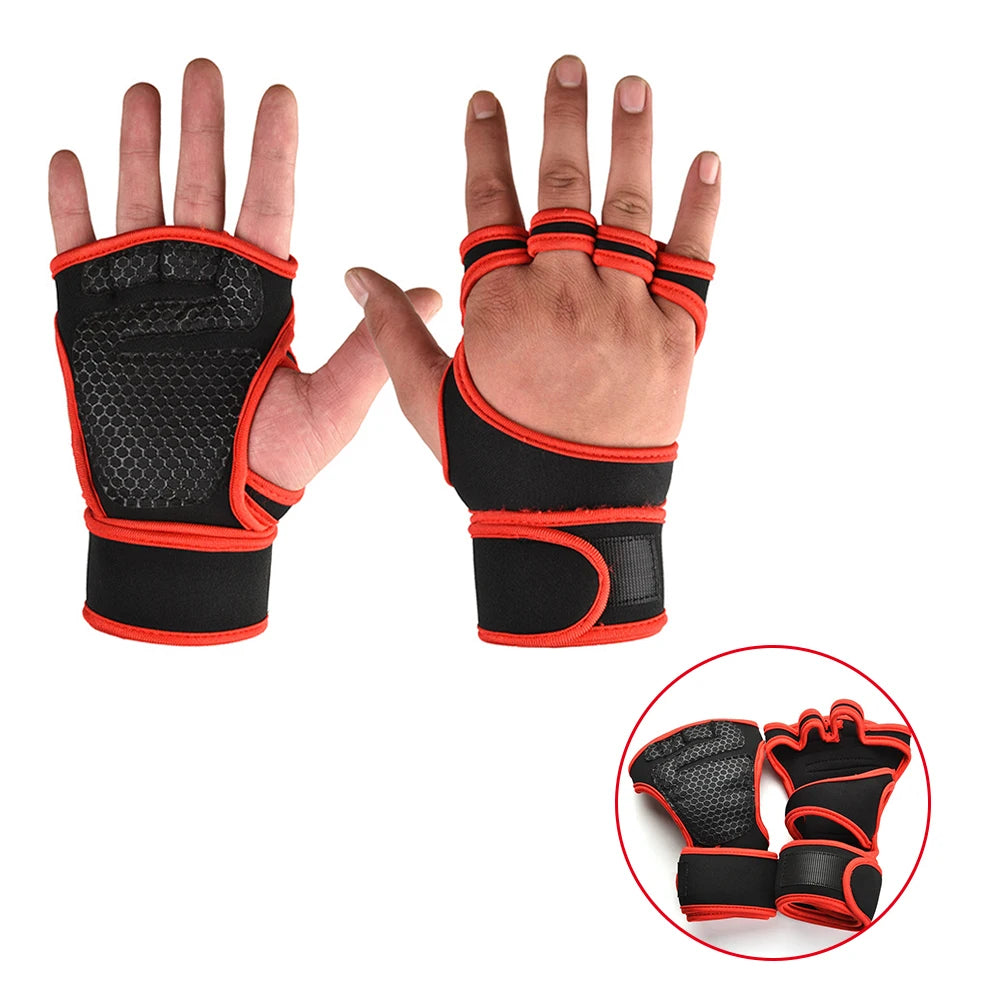 Non-Slip Gym Gloves I Breathable & Protective Workout Gloves