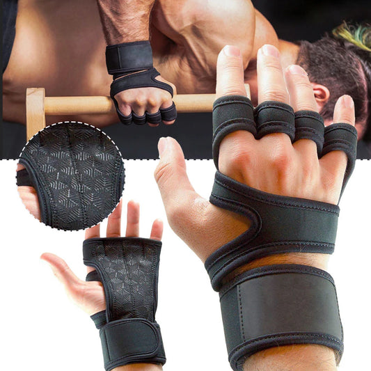 Non-Slip Gym Gloves I Breathable & Protective Workout Gloves