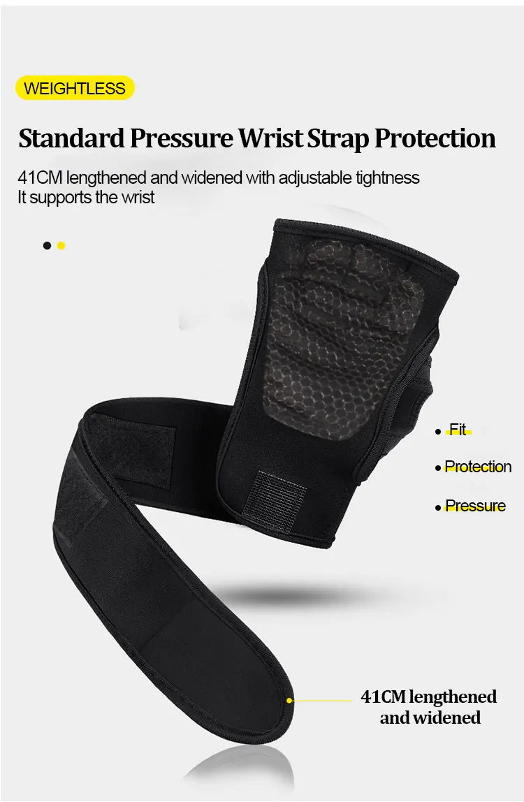 Non-Slip Gym Gloves I Breathable & Protective Workout Gloves